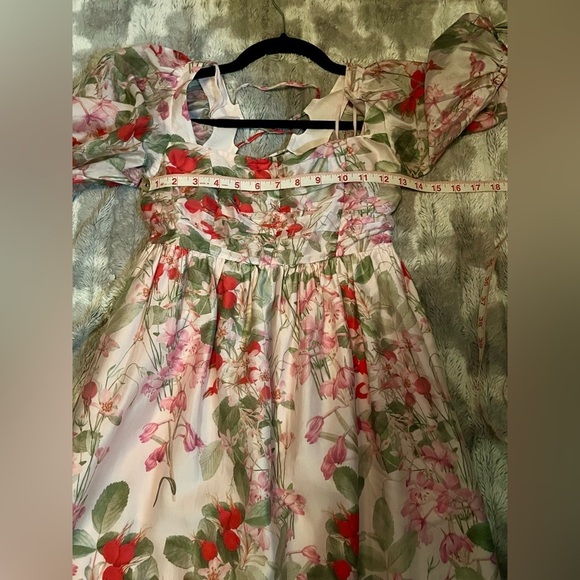 & OTHER STORIES Babydoll Tied Sleeve Detail Dress Size EUR 32 - Picture 5 of 11